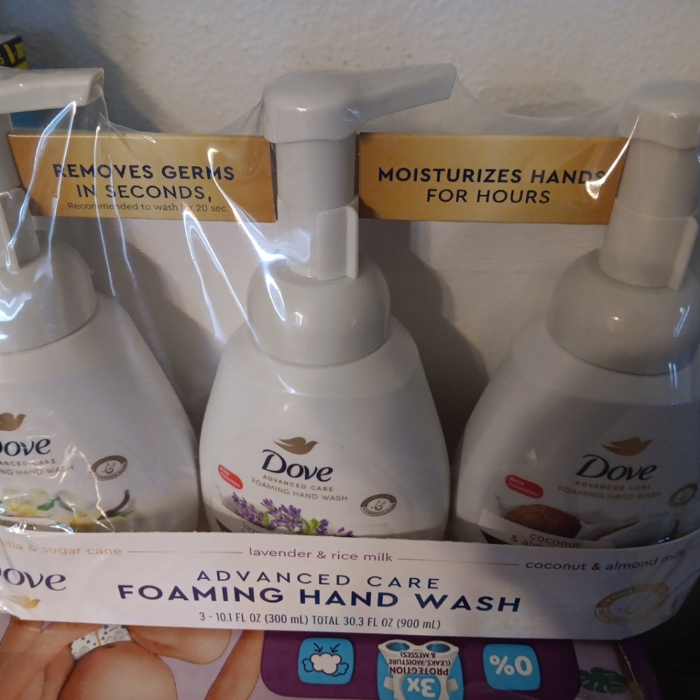 Dove Nourishing foaming hand wash 3 pack variety